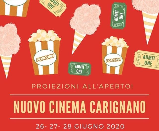 Cinema all aperto Carignano 2020