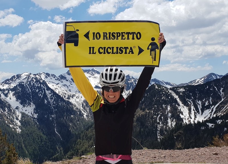 Arriva a Villastellone la campagna "Io rispetto il ciclista"