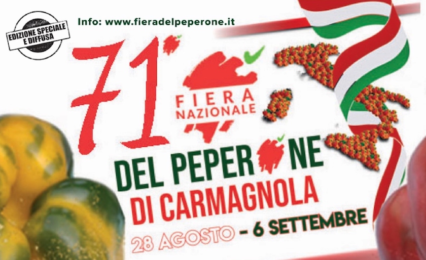 Fiera del Peperone primo weekend Carmagnola