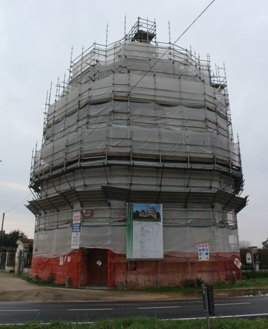 In corso il restauro al santuario del Valinotto di Carignano