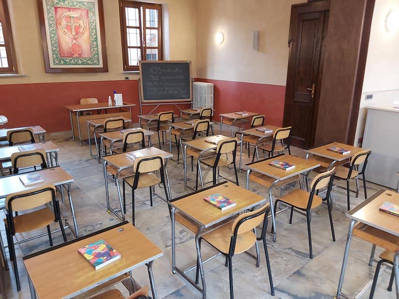 Caramagna Piemonte, tutti i lavori svolti per la riapertura delle scuole