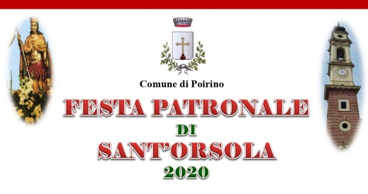 Festa patronale di Sant'Orsola 2020 a Poirino