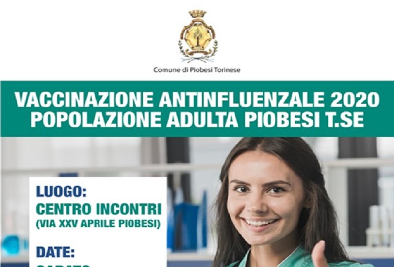 vaccino antinfluenzale piobesi