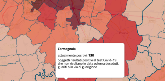 contagi covid carmagnolese