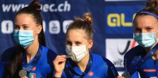 Valentina Basilico medaglia d'argento agli Europei 2020 di ciclismo su pista categoria Donne Juniores