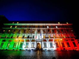 Nuovo DPCM novembre Covid Giuseppe Conte Palazzo Chigi tricolore