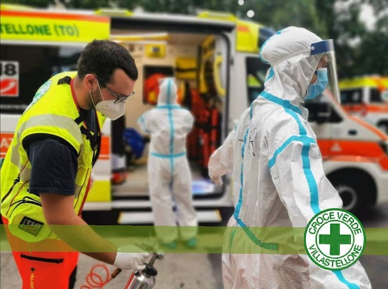 La Croce Verde Villastellone in campo: ora, più che mai