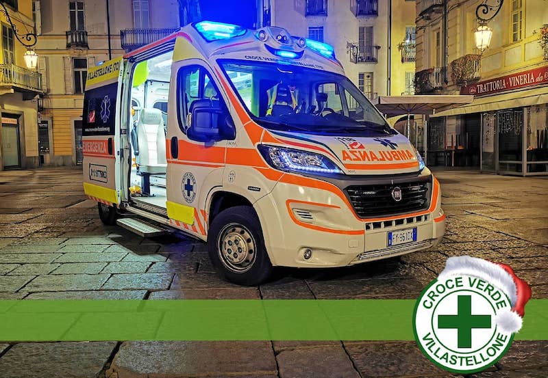 Croce Verde Villastellone raccolta fondi ambulanza