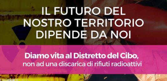 Distretto del Cibo rifiuti radioattivi