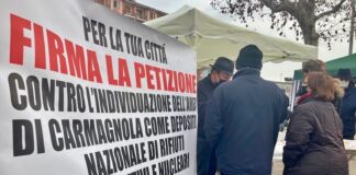 Raccolta firme contro il deposito di rifiuti radioattivi a Carmagnola anti nucleare