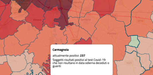 terza ondata covid carmagnolese