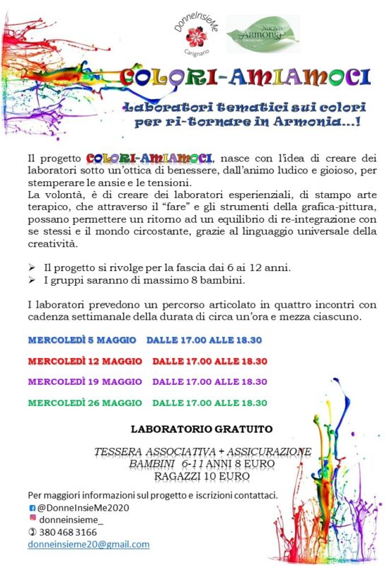 carignano laboratori bambini