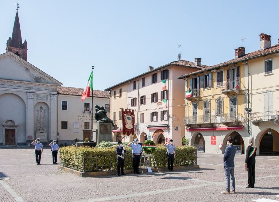 In streaming le celebrazioni del 25 aprile 2021 a Carmagnola