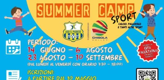 Piobesi Summer Camp Sport