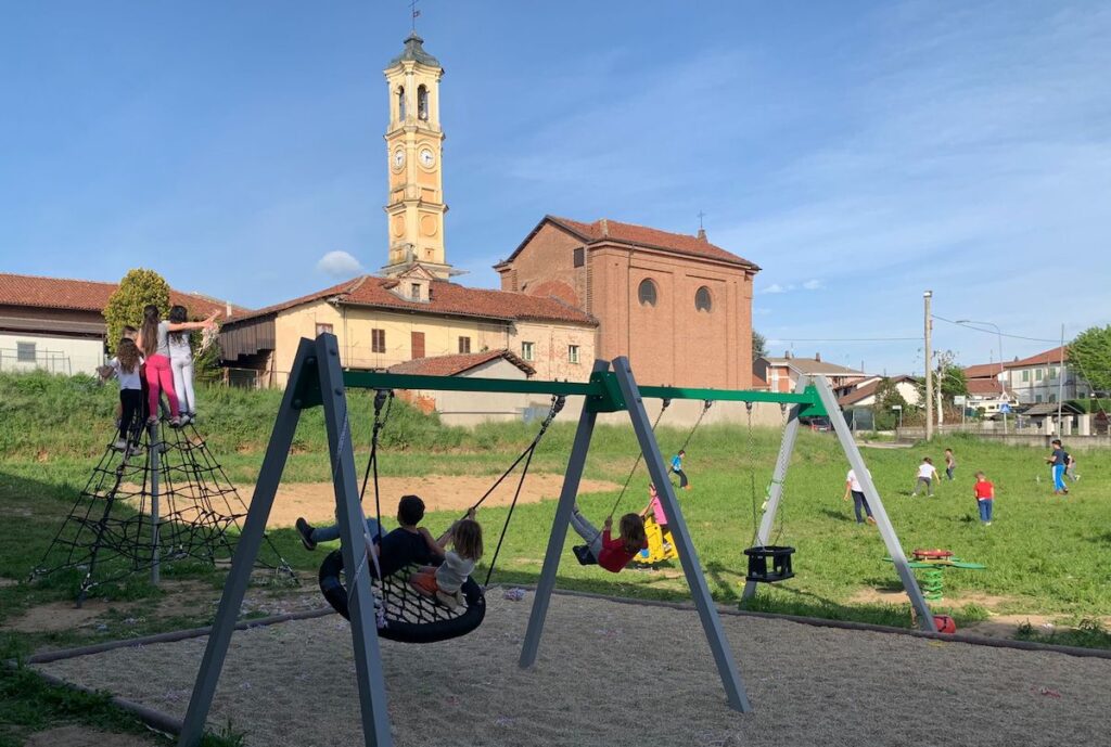 parco giochi frazione Tuninetti di Carmagnola