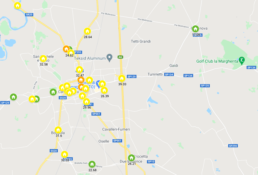 Qualità dell'aria in miglioramento a Carmagnola nel 2021? "Effetto Covid"