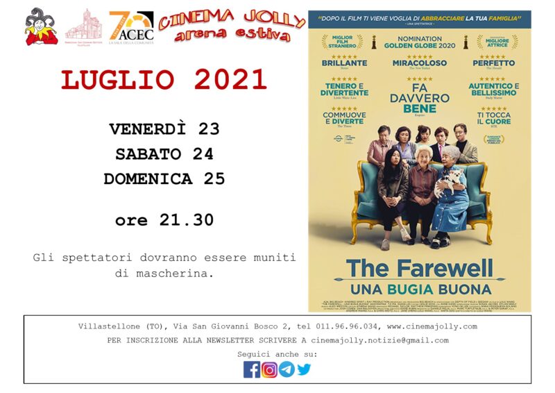 cinema jolly villastellone farewell