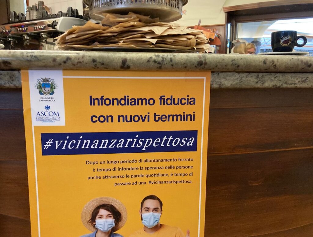 vicinanza rispettosa carmagnola