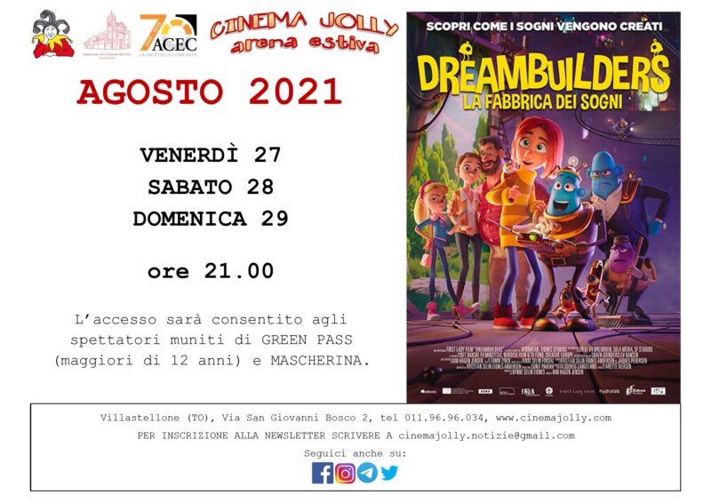 villastellone cinema jolly dreambuilders