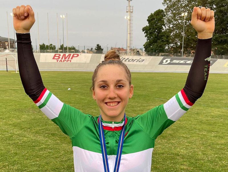 Inarrestabile Valentina Basilico: è campionessa italiana Omnium