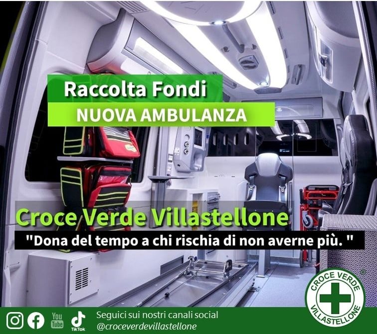 raccolta fondi ambulanza villastellone