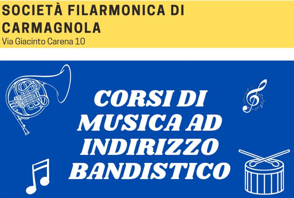 Filarmonica Carmagnola corsi