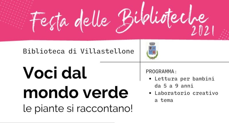 "Voci dal mondo del verde", l'evento alla biblioteca di Villastellone