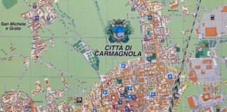 cartografia Carmagnola