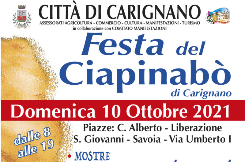 festa Ciapinabò carignano 2021