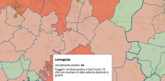 contagi covid carmagnolese