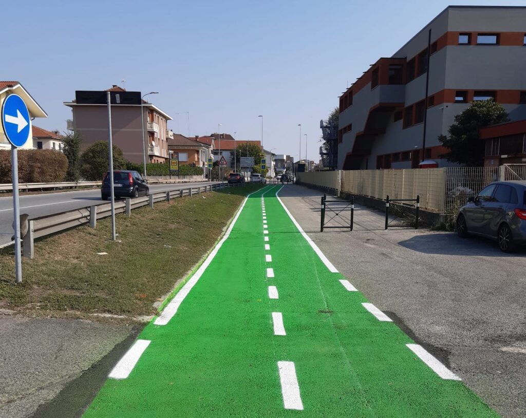 piste ciclabili a carmagnola