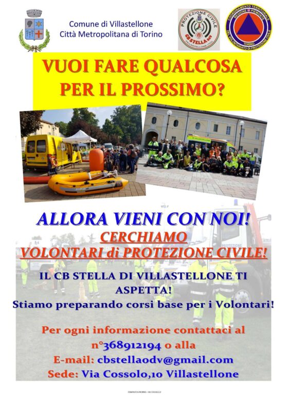 villastellone protezione civile