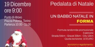 Pedalata di Natale - Un Babbo Natale in forma