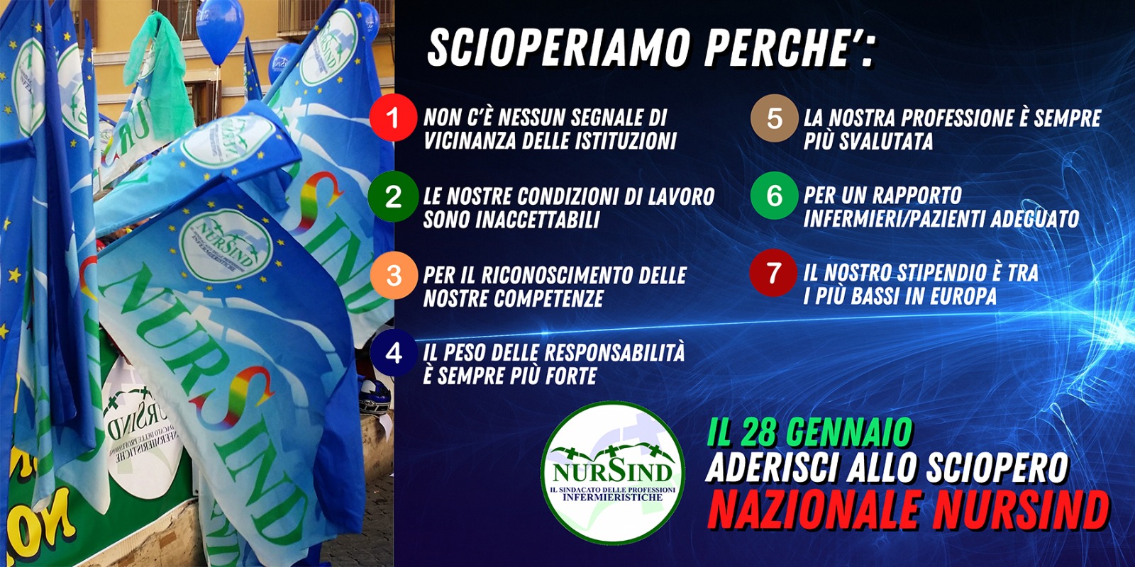 Asl TO5, indetto dal Nursind lo sciopero di infermieri e operatori sanitari