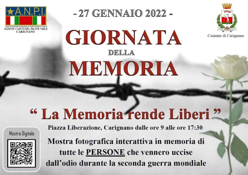 carignano mostra giornata memoria