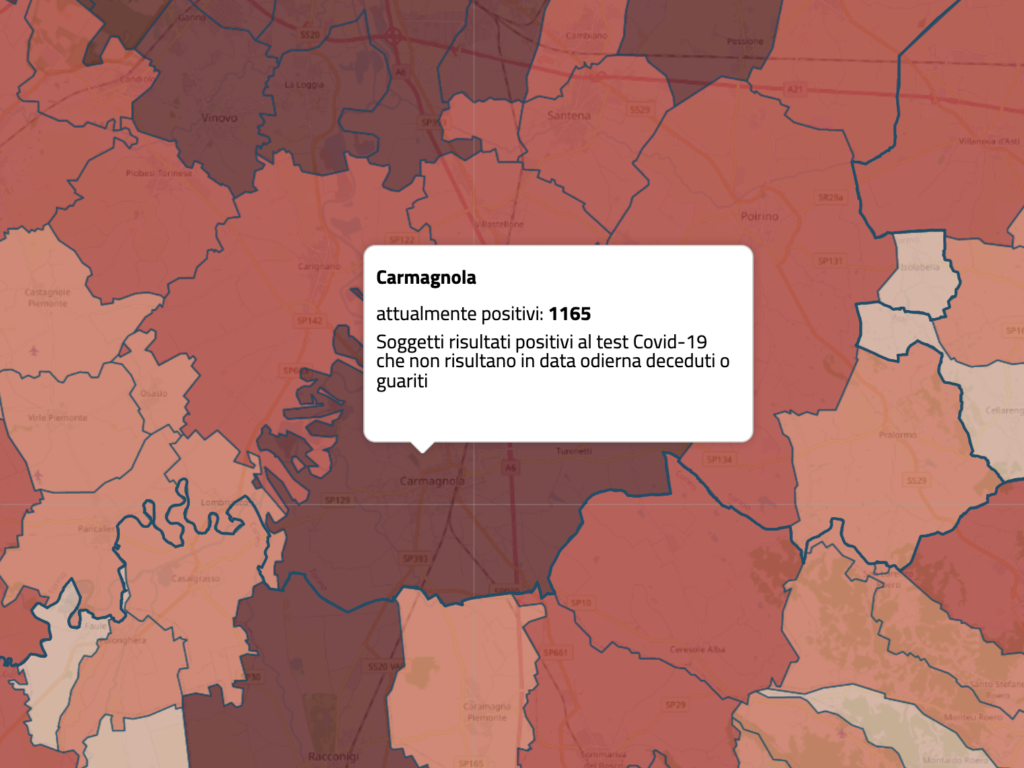 positivi covid carmagnola