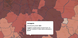curva contagi covid carmagnola