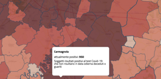 calo positivi covid carmagnolese