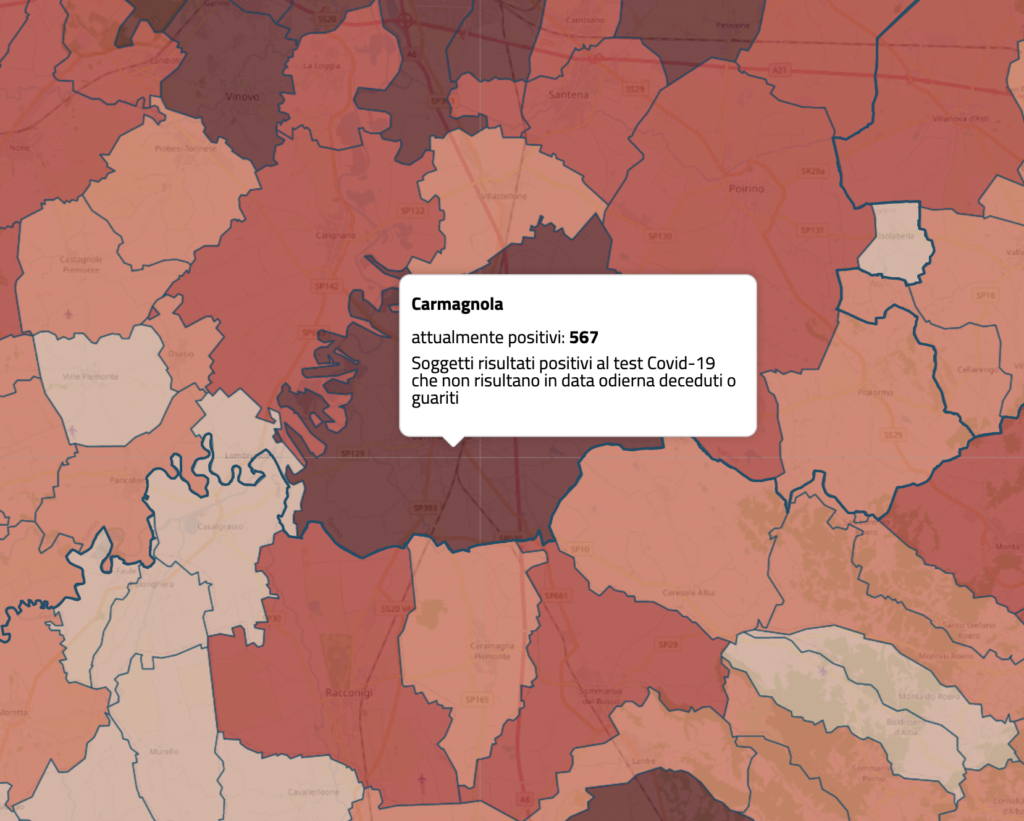 positivi covid carmagnolese