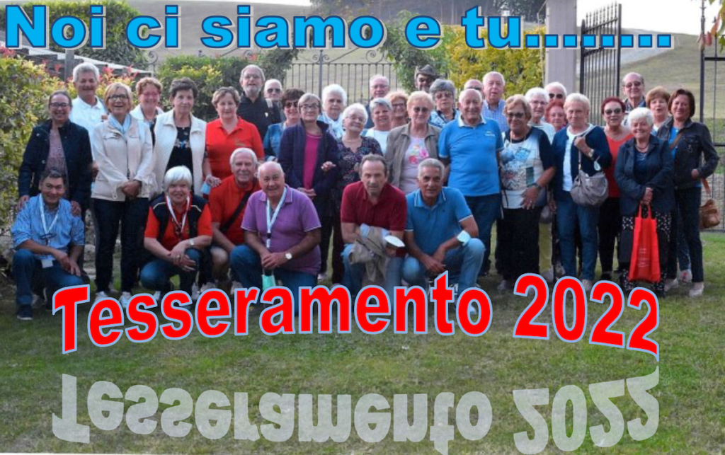 tesseramento auser carmagnola 2022