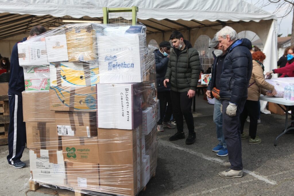 carmagnola raccolta per ucraina