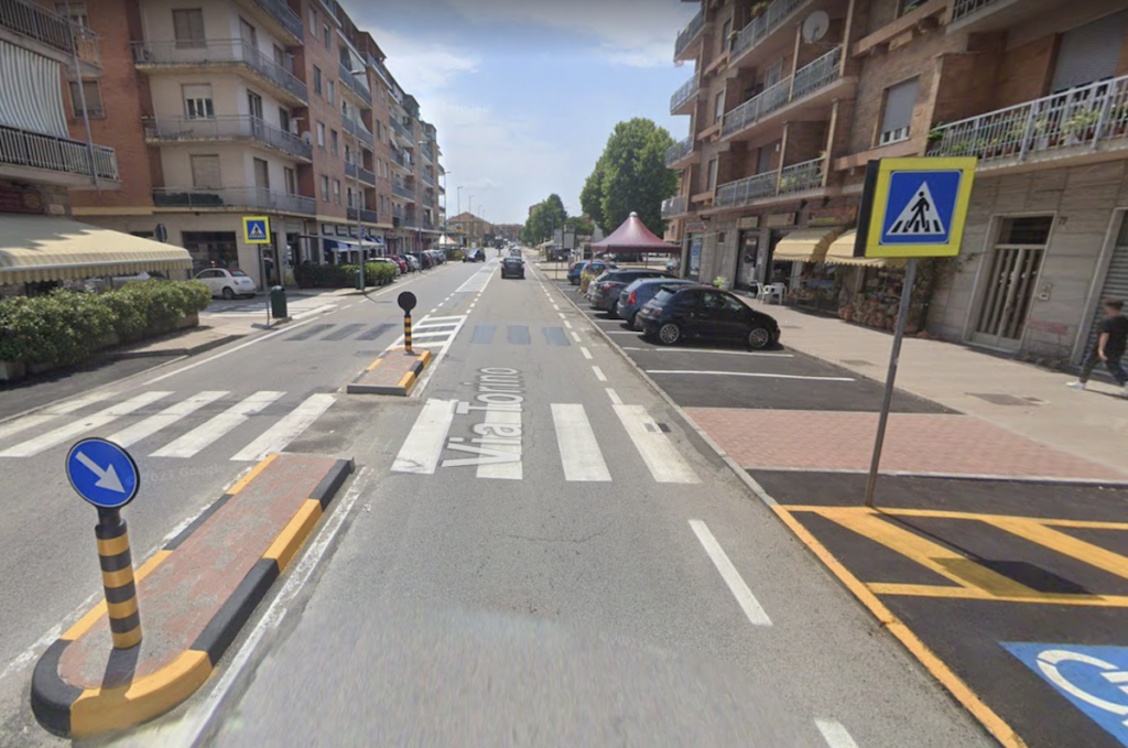 via torino carmagnola messa in sicurezza