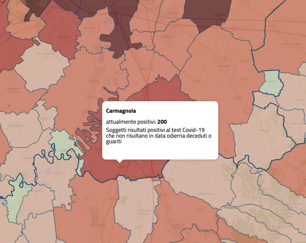 contagi covid carmagnola