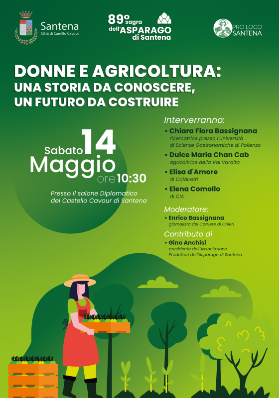 Donne e agricoltura santena