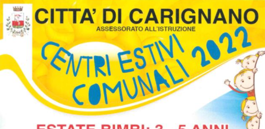 carignano centri estivi 2022