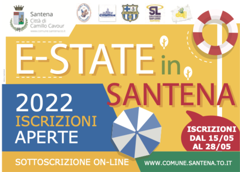 Santena, tante proposte per l'estate ragazzi e l'estate bimbi