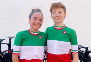 Marzanati e Rabbia (Racconigi) campionesse italiane juniores di Ciclismo su pista