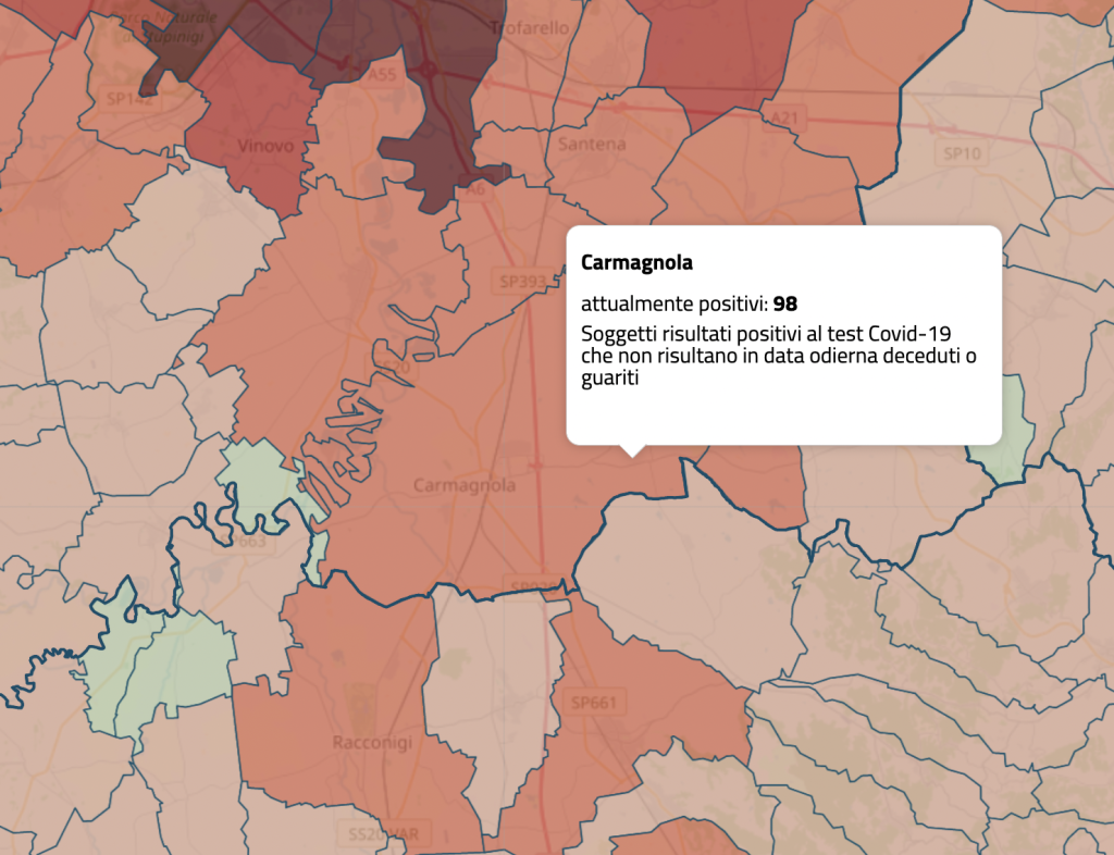 contagi covid carmagnola