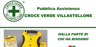 villastellone defibrillatore raccolta fondi