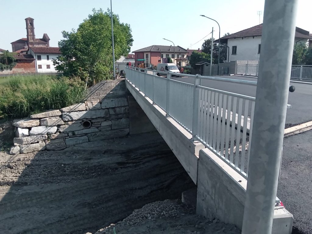 castagnole virle piemonte città metropolitana di torino lavori ponte lemina oitana traffico viabilità